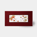 [WALL DECOR (WALL ART)] OKURA ART CHINA PORCELAIN FRAME -LION & TREASURE- | CERAMICS