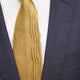 [Pleats Tie]人字形黃色| Nekado | Nishijin Ori（紡織品）