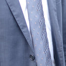 [PLEATS TIE] WAVE GREY | NEKADO | NISHIJIN ORI (TEXTILES)