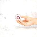 [SAKE GLASS] RINZEN GUINOMI (RED) | KIRIKO