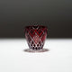 [SAKE GLASS] GUINOMI KIKU YARAI (RED) | KIRIKO