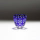 [SAKE GLASS] GUINOMI KIKU SHIPPO (BLUE) | KIRIKO