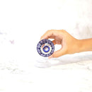 [SAKE GLASS] GUINOMI KIKU SHIPPO (BLUE) | KIRIKO