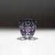 [SAKE GLASS] GUINOMI KIKU SHIPPO (PURPLE) | KIRIKO