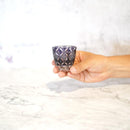 [SAKE GLASS] GUINOMI KIKU SHIPPO (PURPLE) | KIRIKO