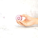 [SAKE GLASS] GUINOMI KIKU SHIPPO (GOLD RED) | KIRIKO