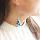 [PIERCED EARRINGS] AMERICAN PIERCED EARRINGS -seika- (BULE) 2 PIECES | KIRIKO | RINZEN