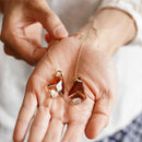 [PIERCED EARRINGS] AMERICAN PIERCED EARRINGS -seika- (AMBER) 2 PIECES | KIRIKO | RINZEN