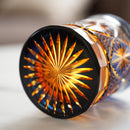 [ROCKS GLASS] GINWAN NO HANA (BLUE & ORANGE) | KIRIKO