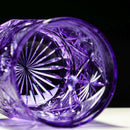 [ROCKS GLASS] GINWAN NO HANA (GOLD & PURPLE) | KIRIKO