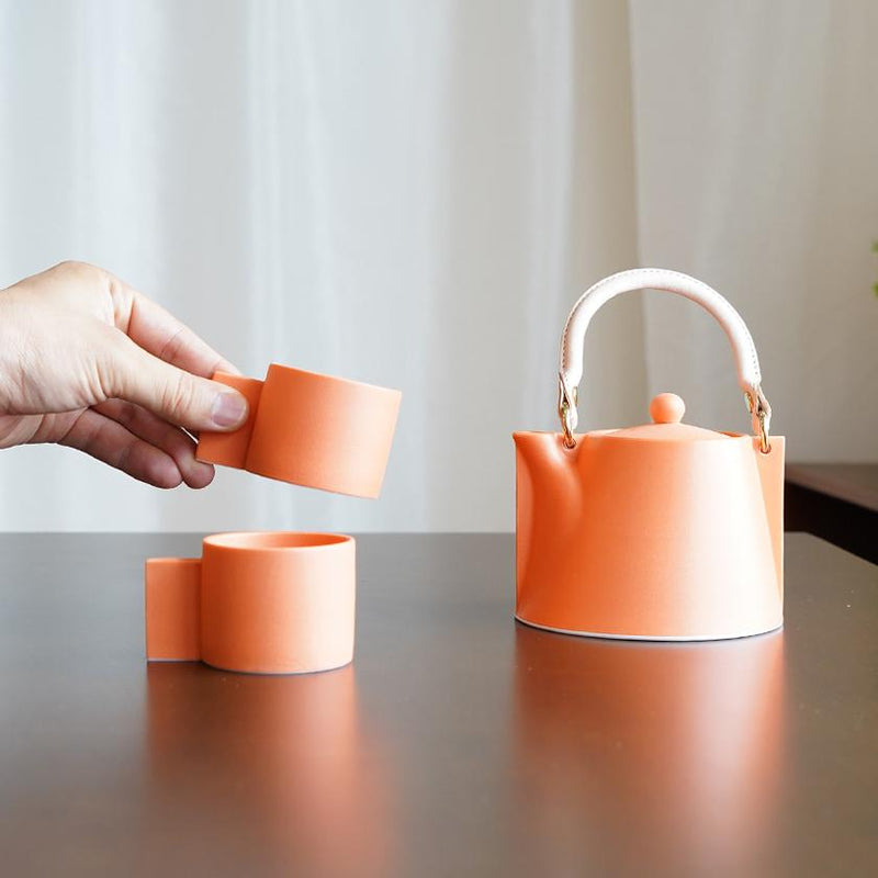 [茶具]鍋＆mugcup 3件旅行奧琳·魯西| Yamatsu |小潔具