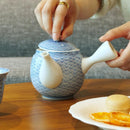 [TEA POT] KYUSU HIRADO-SEIGAIHA | MIKAWACHI WARE | HIRADOSHOUZAN