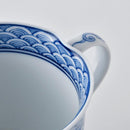 [MUG (CUP)] IPPO-OSHI HIRADO-SEIGAIHA | MIKAWACHI WARE | HIRADOSHOUZAN