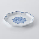 [PLATE (PLATTER)] HAKKAKU-5SUN BOTAN-KARAKUSA | MIKAWACHI WARE | HIRADOSHOUZAN