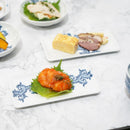 [SMALL DISH (PLATE)] 5 PIECES SET KAKU YOKARAKUSA | MIKAWACHI WARE | HIRADOSHOUZAN