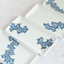 [SMALL DISH (PLATE)] 5 PIECES SET KAKU YOKARAKUSA | MIKAWACHI WARE | HIRADOSHOUZAN