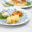 [LARGE PLATE (PLATTER)] 7-SUN CHERRY BLOSSOM SEIGAIHA | MIKAWACHI WARE | HIRADOSHOUZAN