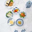 [SMALL DISH (PLATE)] ROUND & FLAT MARU-MON | MIKAWACHI WARE | HIRADOSHOUZAN