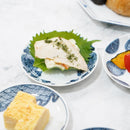 [SMALL DISH (PLATE)] ROUND & FLAT HANA-KARAKUSA | MIKAWACHI WARE | HIRADOSHOUZAN