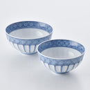 [RICE BOWL SET] 2 PIECES HIRADO-JYUSSO | MIKAWACHI WARE | HIRADOSHOUZAN