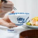 [RICE BOWL SET] 2 PIECES DRAGON | MIKAWACHI WARE | HIRADOSHOUZAN
