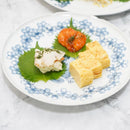 [LARGE PLATE (PLATTER) SET] 3 PIECES 7-SUN CHERRY BLOSSOM | MIKAWACHI WARE | HIRADOSHOUZAN