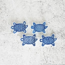 [CHOPSTICKS REST SET] 4 PIECES TURTLE | MIKAWACHI WARE | HIRADOSHOUZAN