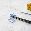[CHOPSTICKS REST SET] 4 PIECES TURTLE | MIKAWACHI WARE | HIRADOSHOUZAN