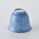 [TEA SET] 3 PIECES KYUSU & SENCHA HIRADO-SEIGAIHA | MIKAWACHI WARE | HIRADOSHOUZAN