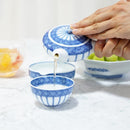 [TEA SET] 3 PIECES KYUSU & SAMASHI & SENCHA HIRADO-JYUSSO | MIKAWACHI WARE | HIRADOSHOUZAN