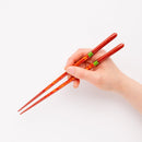 [CHOPSTICKS] NIGHT SKY AKATSUKI WITH CHOPSTICK REST (22.5cm) | CRYSTAL | WAKASA LACQUERWARE