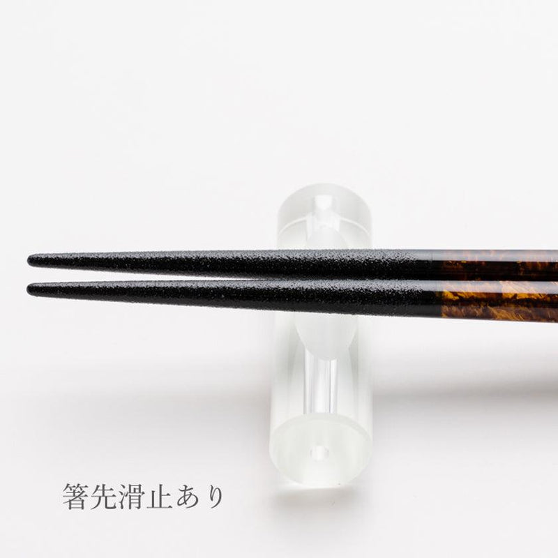 [筷子]夜空與筷子休息（23.0cm）|水晶|瓦卡薩漆器