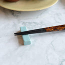 [CHOPSTICKS] NIGHT SKY YOI WITH CHOPSTICK REST (22.5cm) | CRYSTAL | WAKASA LACQUERWARE