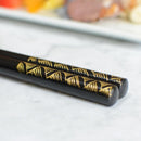[CHOPSTICKS] HAND CARVED CHINKIN KOTOBUKI SEIKAIHA (2PAIRS) | HASHIMOTO KOUSAKU SIKKI | WAJIMA LACQUER