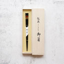 [CHOPSTICKS] HAND-DRAWN GOLD OR SILVER LACQUR FUJI CHERRY BLOSSOM BLACK (1 SET) | HASHIMOTO KOUSAKU SIKKI | WAJIMA LACQUER