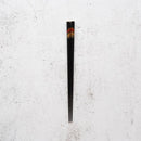[CHOPSTICKS] HAND-DRAWN GOLD OR SILVER LACQUR FUJI CHERRY BLOSSOM BLACK (1 SET) | HASHIMOTO KOUSAKU SIKKI | WAJIMA LACQUER