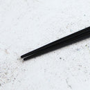 [CHOPSTICKS] HAND-DRAWN GOLD OR SILVER LACQUR FUJI CHERRY BLOSSOM BLACK (1 SET) | HASHIMOTO KOUSAKU SIKKI | WAJIMA LACQUER