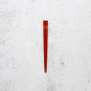 [CHOPSTICKS] JAPANESE ZODIAC SNAKE RED FOR CHILDREN (1 SET) | HASHIMOTO KOUSAKU SIKKI | WAJIMA LACQUER