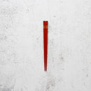 [CHOPSTICKS] JAPANESE ZODIAC DOG RED FOR CHILDREN (1 SET) | HASHIMOTO KOUSAKU SIKKI | WAJIMA LACQUER