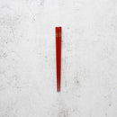 [CHOPSTICKS] JAPANESE ZODIAC WILD BOAR RED FOR CHILDREN (1 SET) | HASHIMOTO KOUSAKU SIKKI | WAJIMA LACQUER