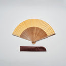 [HAND FAN] WOMEN'S ORANGE RABBIT (WITH FAN BAG) | NAGOYA FOLDING FAN | SUEHIRODO