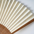 [HAND FAN] MEN'S GOURDS & DRAGONFLIES (WITH FAN BAG) | NAGOYA FOLDING FAN | SUEHIRODO