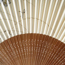 [HAND FAN] MEN'S GOURDS & DRAGONFLIES (WITH FAN BAG) | NAGOYA FOLDING FAN | SUEHIRODO