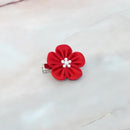 [ACCESSORY 4 PIECES] AKANE (ROUND BROOCHES, HEXAGONAL BROOCHES, HAIR CLIPS, HAIR ELASTICS ) | TSUMAMI KANZASHI