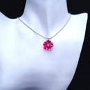 [ACCESSORY 4 PIECES] LIBERTY PRINT (ROUND BROOCHES, 4-PETAL FLOWER BROOCHES, EARRINGS, PENDANTS) | TSUMAMI KANZASHI