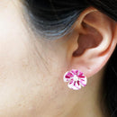 [ACCESSORY 4 PIECES] LIBERTY PRINT (ROUND BROOCHES, 4-PETAL FLOWER BROOCHES, EARRINGS, PENDANTS) | TSUMAMI KANZASHI