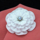 [ACCESSORY 4 PIECES] COTTON (BARRETTE, HAIR CLIP, BROOCH, PENDANT) | TSUMAMI KANZASHI
