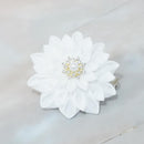 [ACCESSORY 4 PIECES] COTTON (BARRETTE, HAIR CLIP, BROOCH, PENDANT) | TSUMAMI KANZASHI