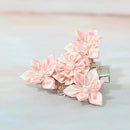 [ACCESSORY 4 PIECES] WILLOW WOOD (BROOCH, HAIR CLIP, RING, EARRINGS) | TSUMAMI KANZASHI