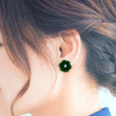 [ACCESSORY] CLOTH FLOWER SENRYOKU (GREEN) | TSUMAMI KANZASHI